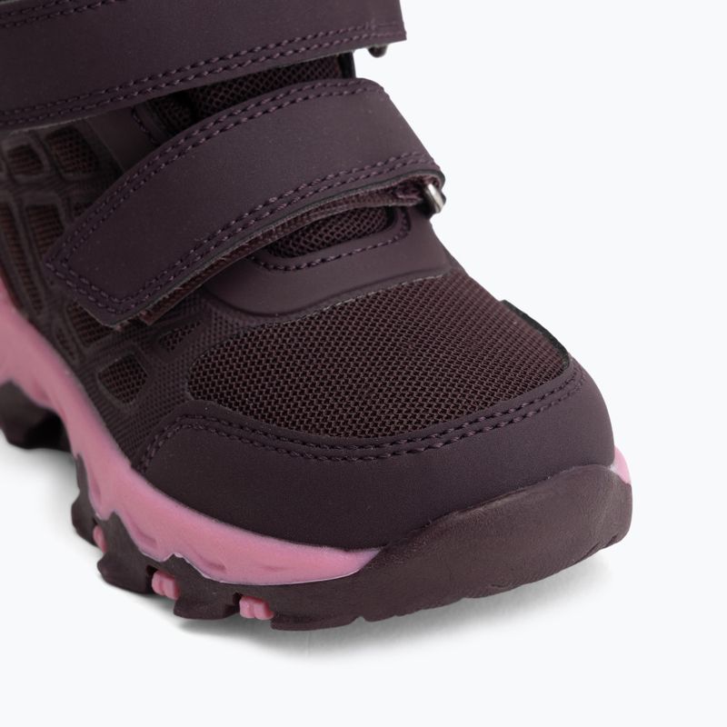 Scarpe per bambini Viking Footwear Track Mid 2V Impermeabili prugna/multi 7