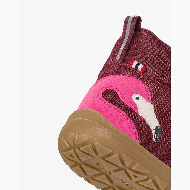 Scarpe barefoot per bambini Viking Footwear Alv Barefoot Mid 2V Waterproof bordeaux 14