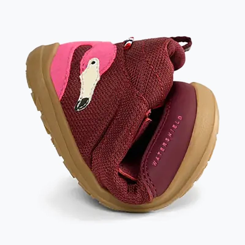 Scarpe barefoot per bambini Viking Footwear Alv Barefoot Mid 2V Waterproof bordeaux 16