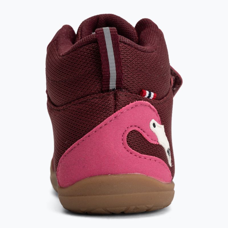 Scarpe barefoot bambino Viking Alv Barefoot Mid 2V Waterproof burgundy 6