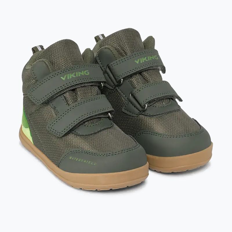 Scarpe barefoot per bambini Viking Footwear Alv Barefoot Mid 2V Waterproof pino 10