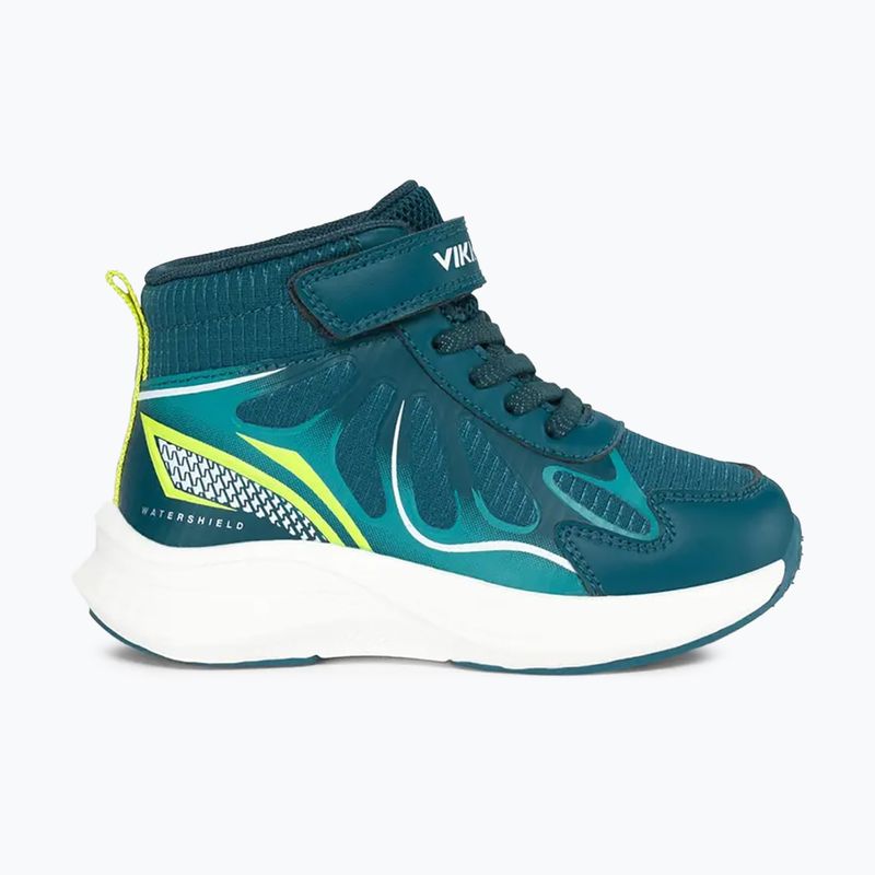 Scarpe per bambini Viking Footwear Flash Mid 1V Impermeabili blu scuro 8