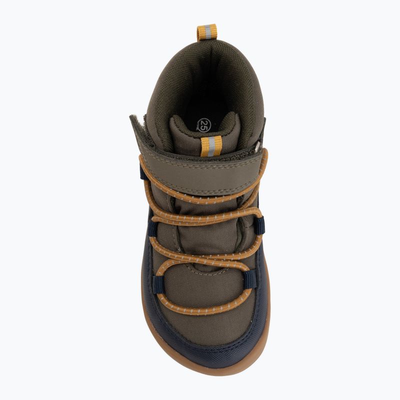 Scarpe barefoot per bambini Viking Footwear Birch Barefoot Mid 1V Waterproof navy/olive 5
