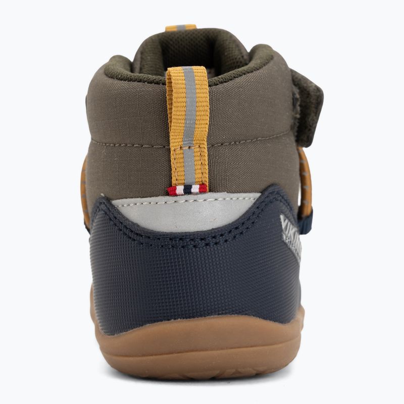 Scarpe barefoot per bambini Viking Footwear Birch Barefoot Mid 1V Waterproof navy/olive 6