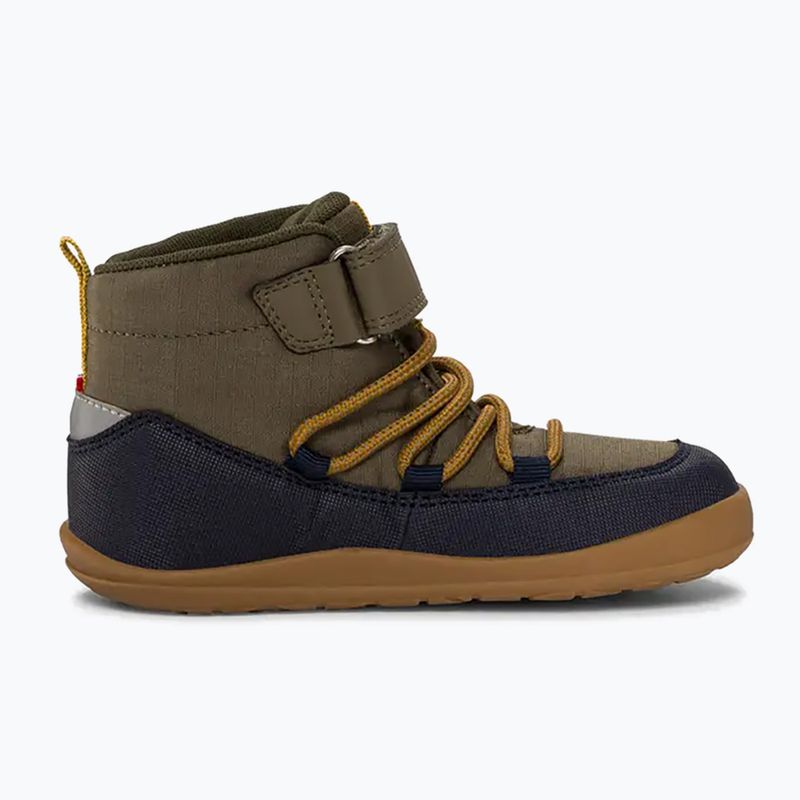 Scarpe barefoot per bambini Viking Footwear Birch Barefoot Mid 1V Waterproof navy/olive 9
