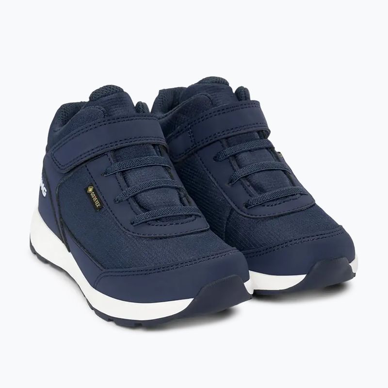 Scarpe per bambini Viking Footwear Fun Mid 1V Gore-Tex blu navy 10