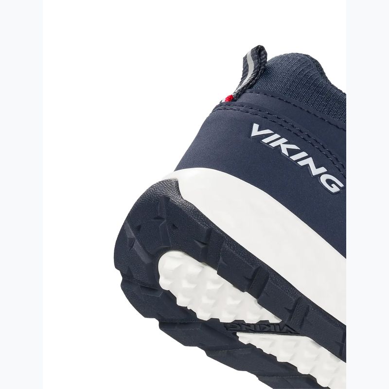 Scarpe per bambini Viking Footwear Fun Mid 1V Gore-Tex blu navy 13