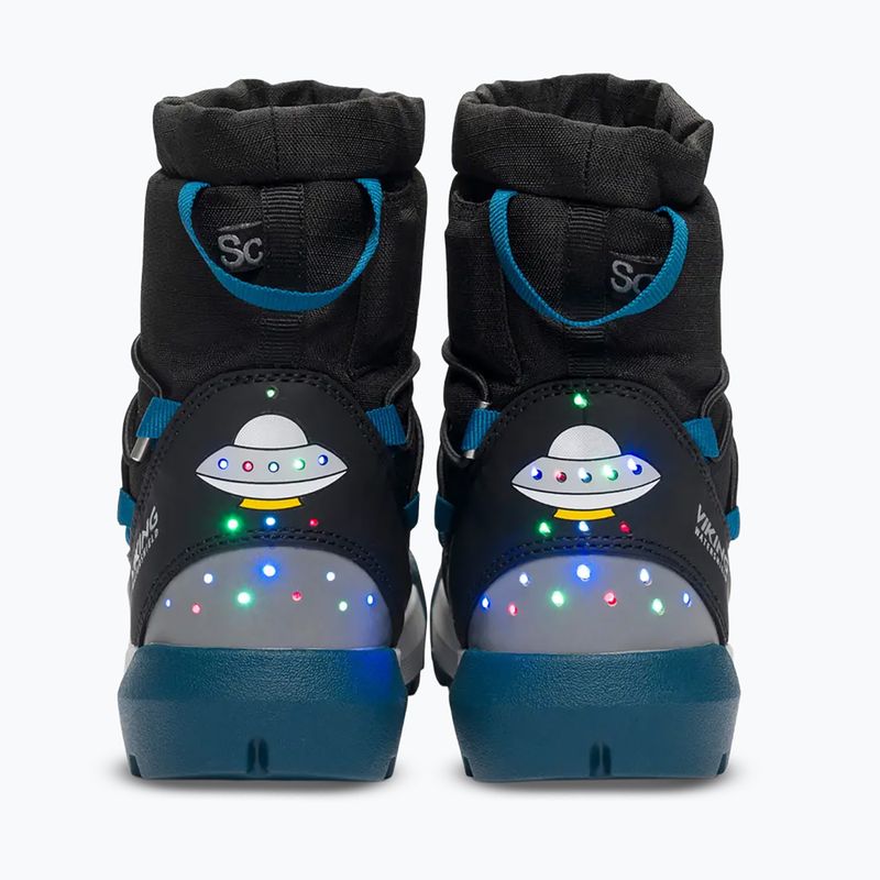Doposci da bambino Viking Footwear Spaceship Warm SC Waterproof black/dark blue 4
