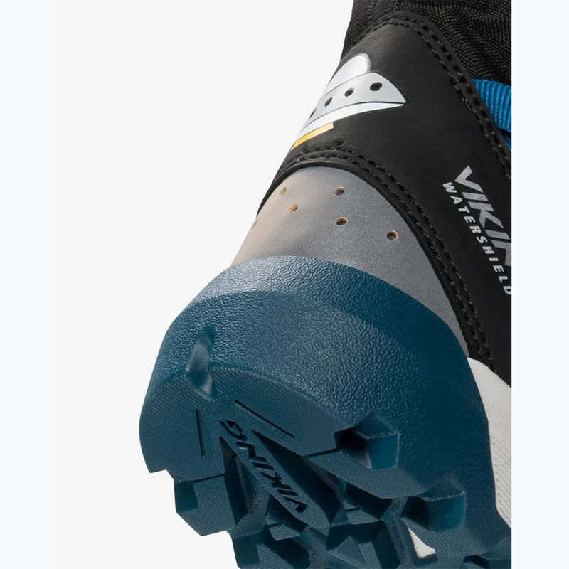 Doposci da bambino Viking Footwear Spaceship Warm SC Waterproof black/dark blue 9