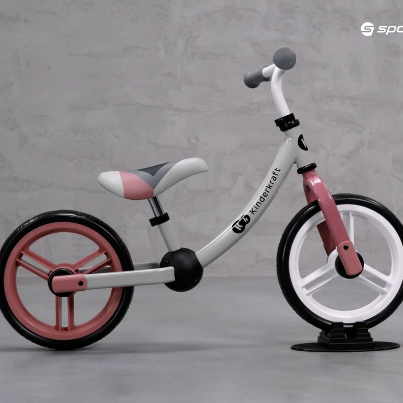 Bicicletta da fondo Kinderkraft 2Way Next rosa 7