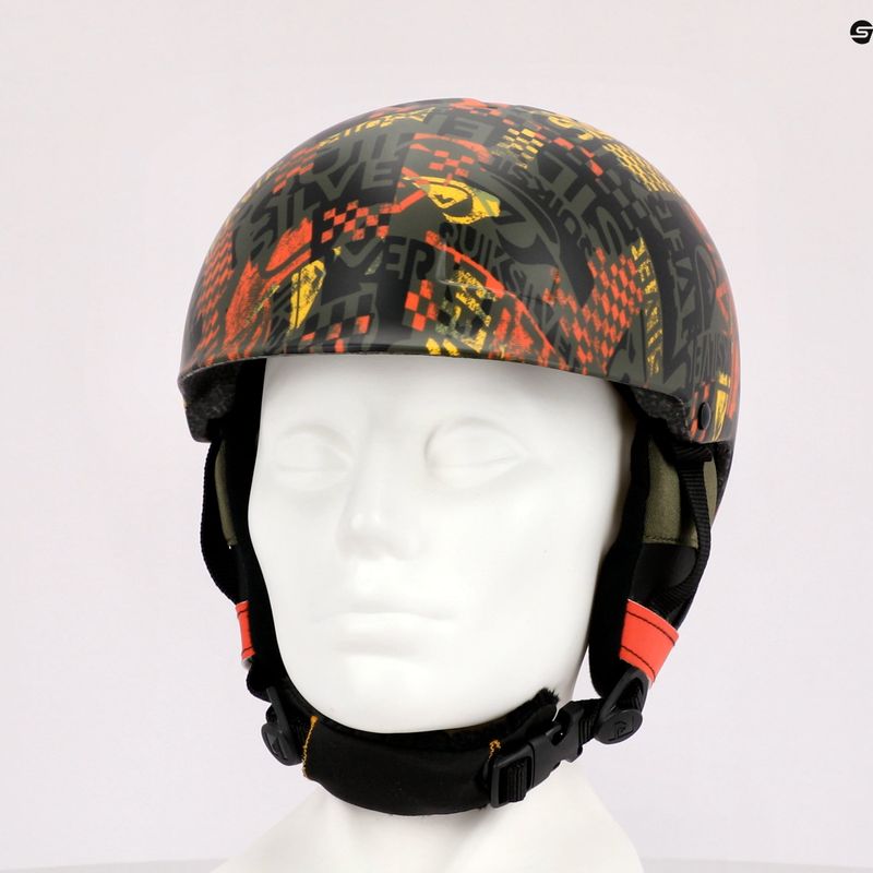 Casco da snowboard Quiksilver Empire in purea di zucca per bambini 9