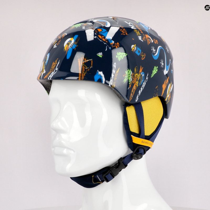 Casco da snowboard per bambini Quiksilver Slush insignia blu 9