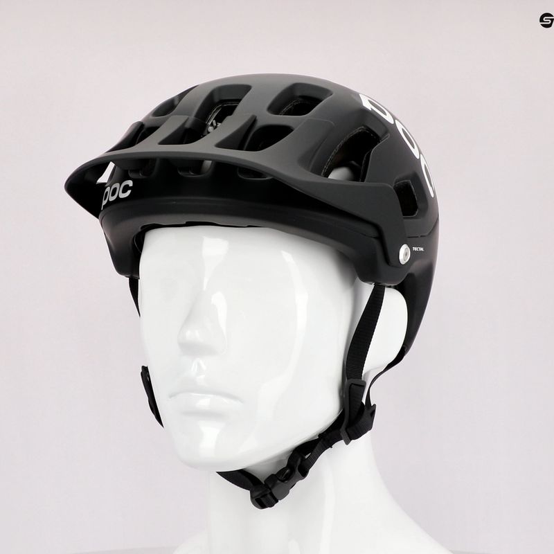 Casco da bici POC Tectal nero uranio opaco 9