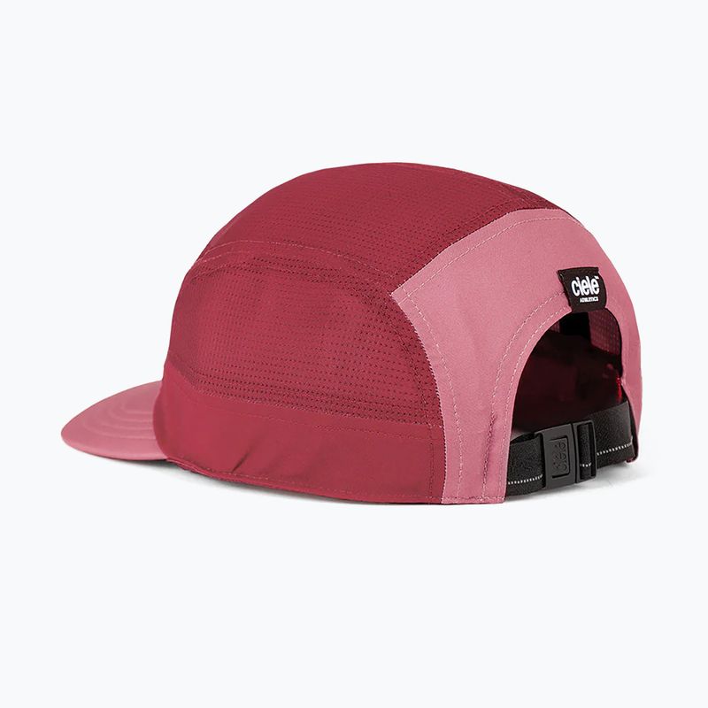 Cappello da baseball Ciele Athletics GOCap Comp Century deco rosa/merlot 2