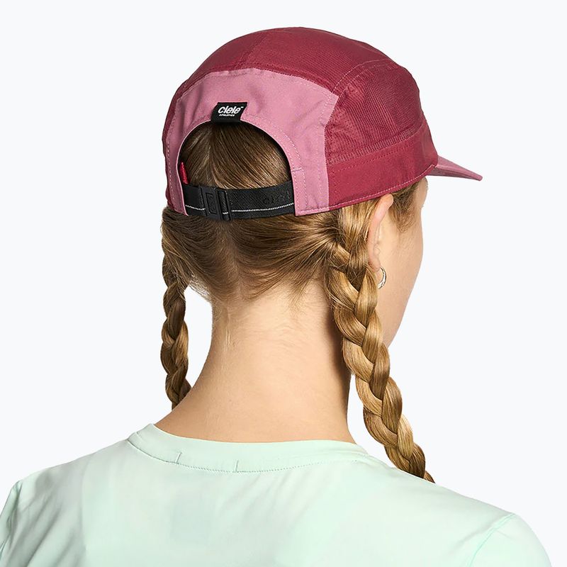 Cappello da baseball Ciele Athletics GOCap Comp Century deco rosa/merlot 6