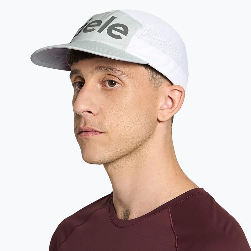 Cappello da baseball Ciele Athletics GOCap Comp Century grigio chiaro/bianco 6