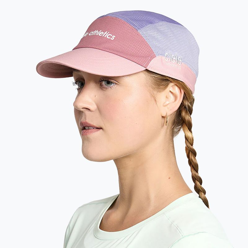 Cappello da baseball Ciele Athletics FSTCap SC Field Iconic SL deco rosa/vino chiaro 6