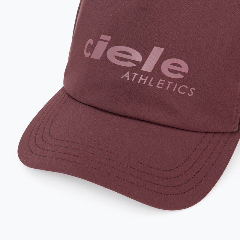 Cappello da baseball Ciele Athletics TRLCap SC Comp Onehundred rosso vino scuro 3