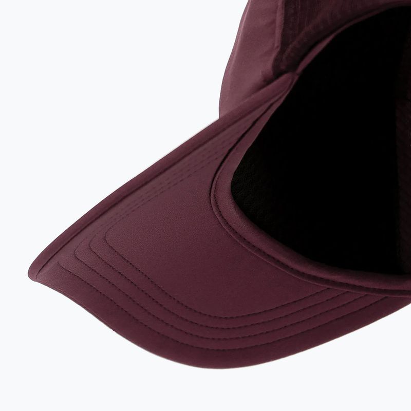 Cappello da baseball Ciele Athletics TRLCap SC Comp Onehundred rosso vino scuro 3