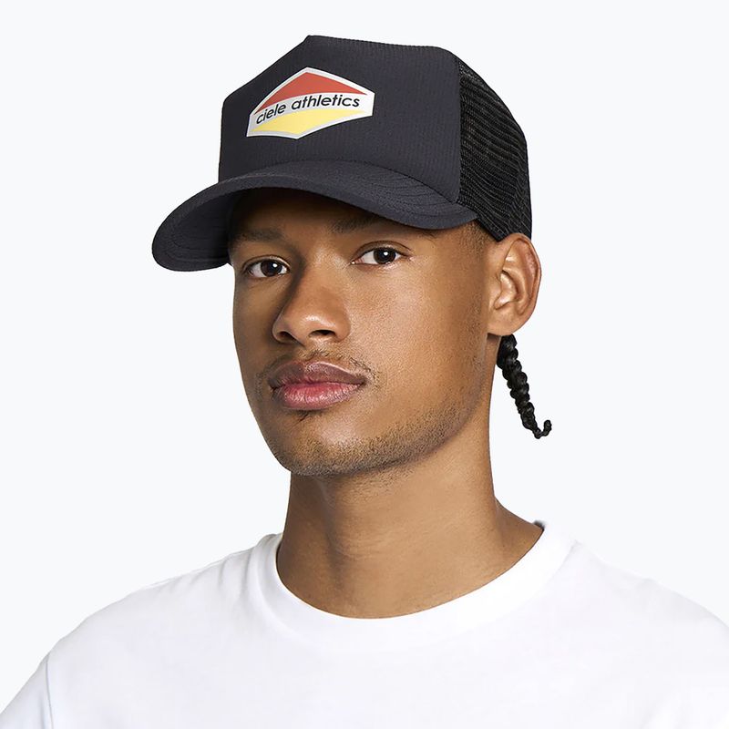 Cappello da baseball Ciele Athletics TRLCap SC Field UpDown nero 4