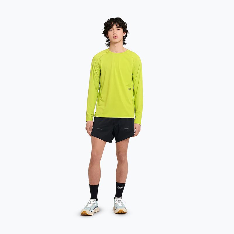 Ciele Athletics DLY verde lime da uomo, manica lunga da running 2