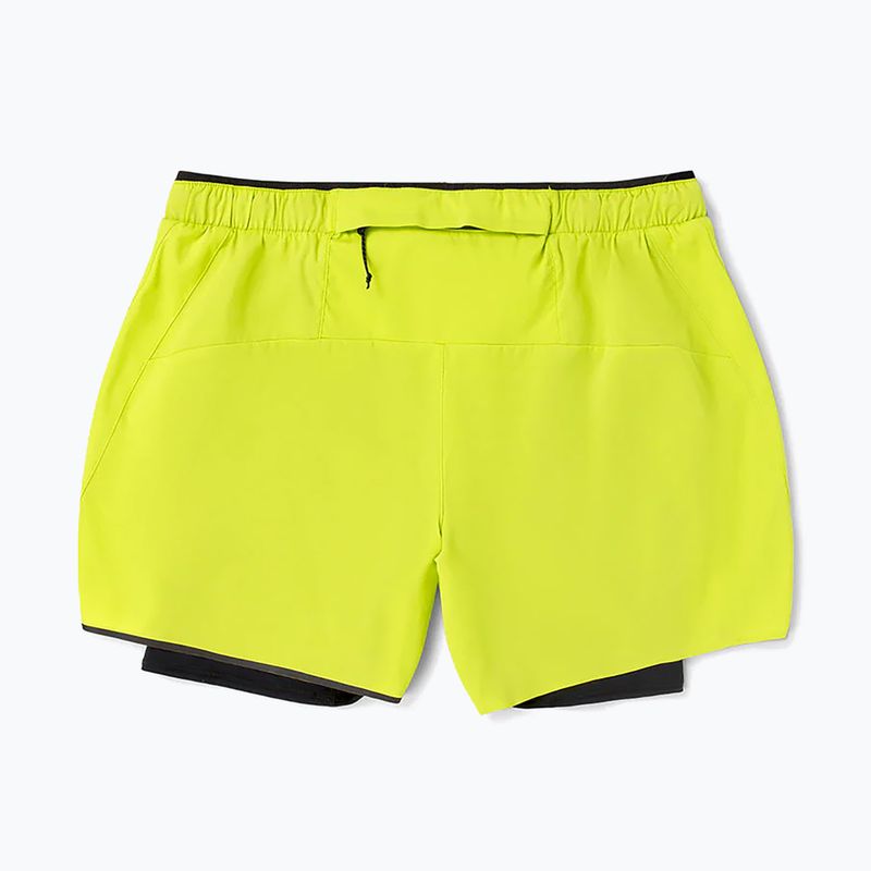 Pantaloncini da corsa Ciele Athletics DLY 5" Long Brief verde lime da uomo 6