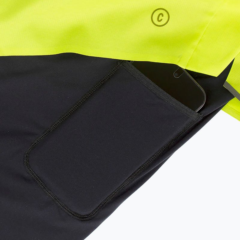 Pantaloncini da corsa Ciele Athletics DLY 5" Long Brief verde lime da uomo 9