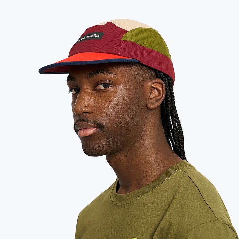 Ciele Athletics GOCap Field IconicBar cap rosso cremisi/terreno 6