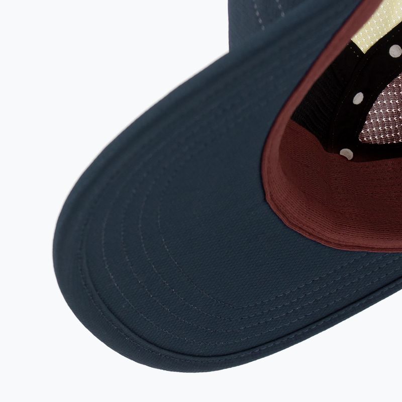 Cappellino da baseball Ciele Athletics GOCap Field IconicBar deep space/dark wine red 3