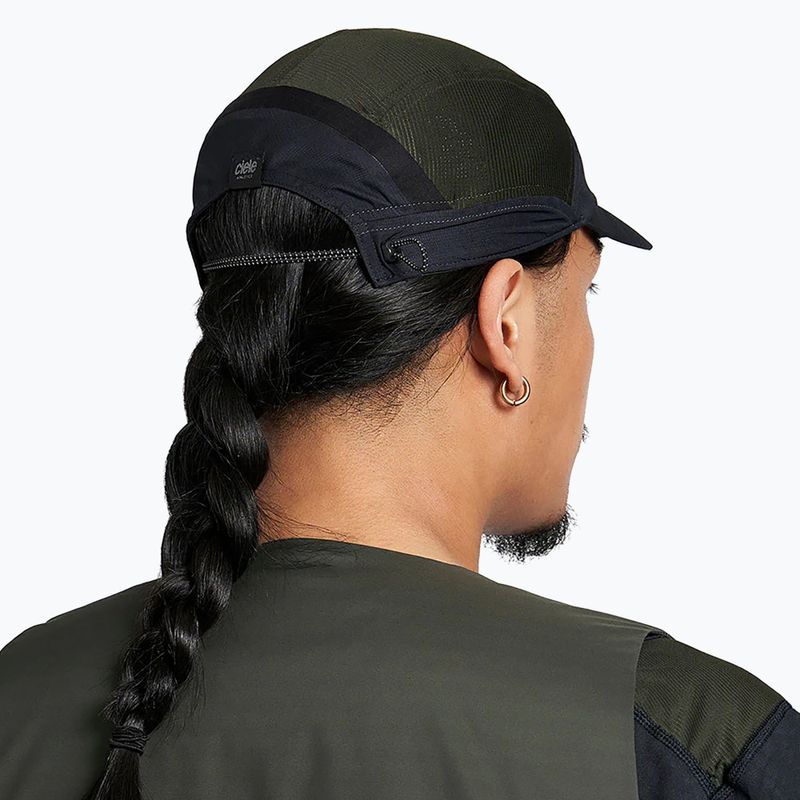 Cappello da baseball Ciele Athletics FSTCap SC Field Iconic SL rosso cremisi/pelle pesca 6