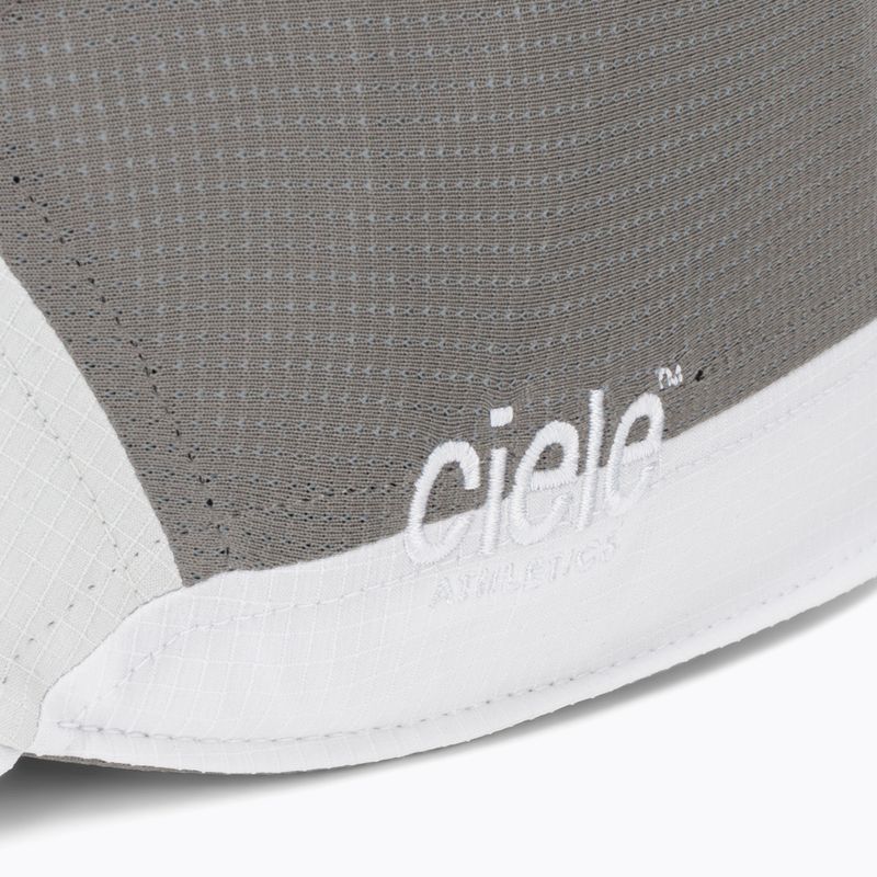 Cappello da baseball Ciele Athletics FSTCap SC Field Iconic SL grigio chiaro/ombra 3