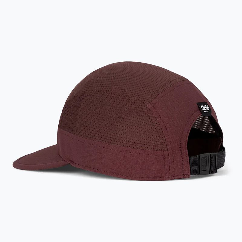 Cappello da baseball Ciele Athletics GOCap SC Field Clow rosso vino scuro 2
