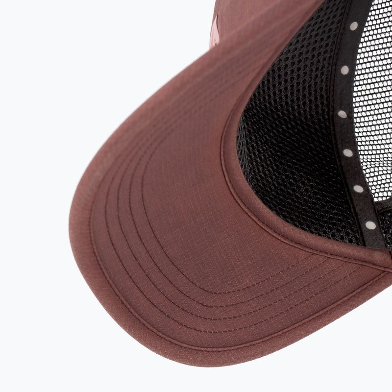 Cappello da baseball Ciele Athletics TRLCap SC Field UpDown rosso vino scuro 3