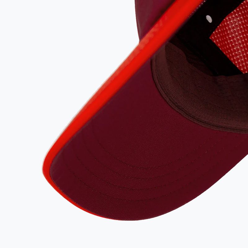 Cappello da baseball Ciele Athletics FSTCap SC Comp IconicVC rosso cremisi/glade 3