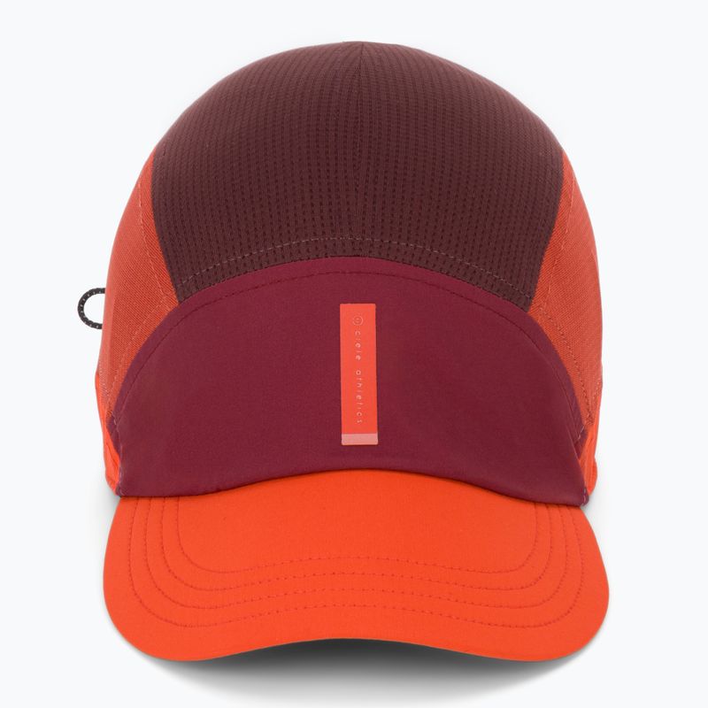 Cappello da baseball Ciele Athletics FSTCap SC Comp IconicVC rosso cremisi/glade 2