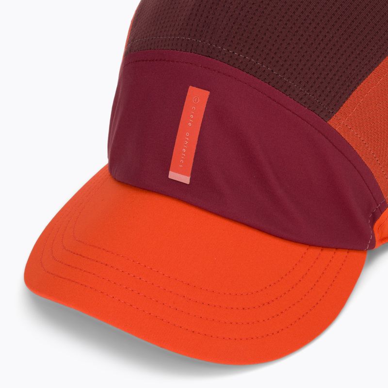 Cappello da baseball Ciele Athletics FSTCap SC Comp IconicVC rosso cremisi/glade 3