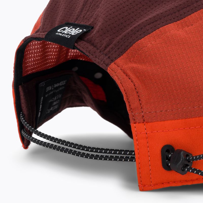 Cappello da baseball Ciele Athletics FSTCap SC Comp IconicVC rosso cremisi/glade 4