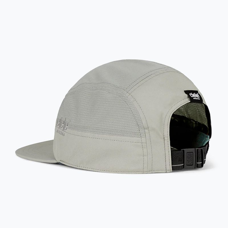 Cappello da baseball Ciele Athletics GOCap Comp Bars grigio arioso 2