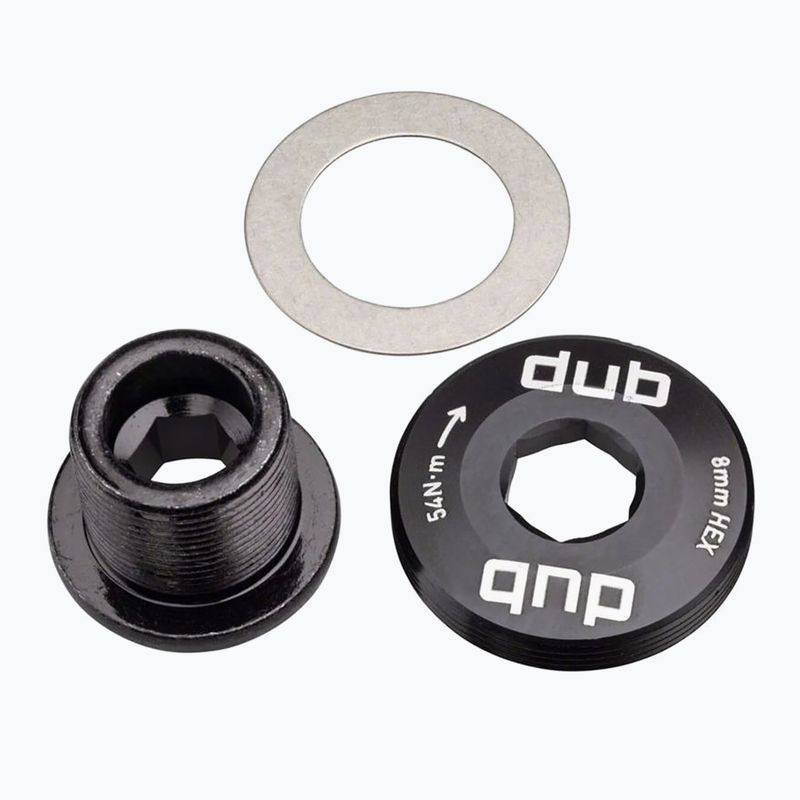 Bullone della manovella SRAM S-EXTR M18/M30 DUB STL BLK acciaio nero