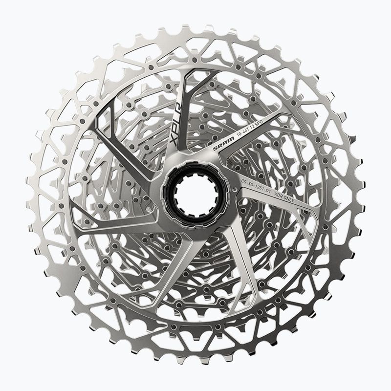 SRAM AM CS XG 1251 D1 XPLR 12rz 10-44T argento cassetta per bicicletta 2