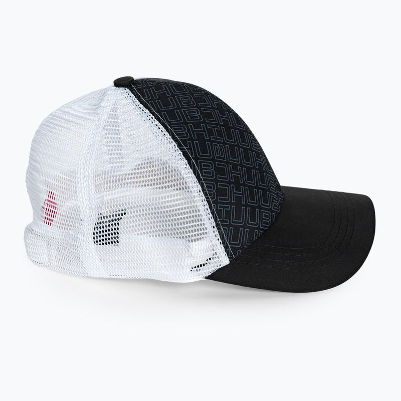 Cappello da baseball HUUB Running nero/bianco 2