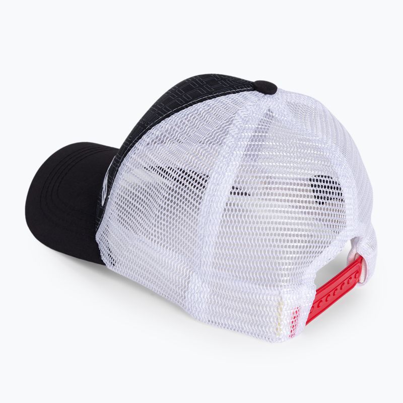 Cappello da baseball HUUB Running nero/bianco 3