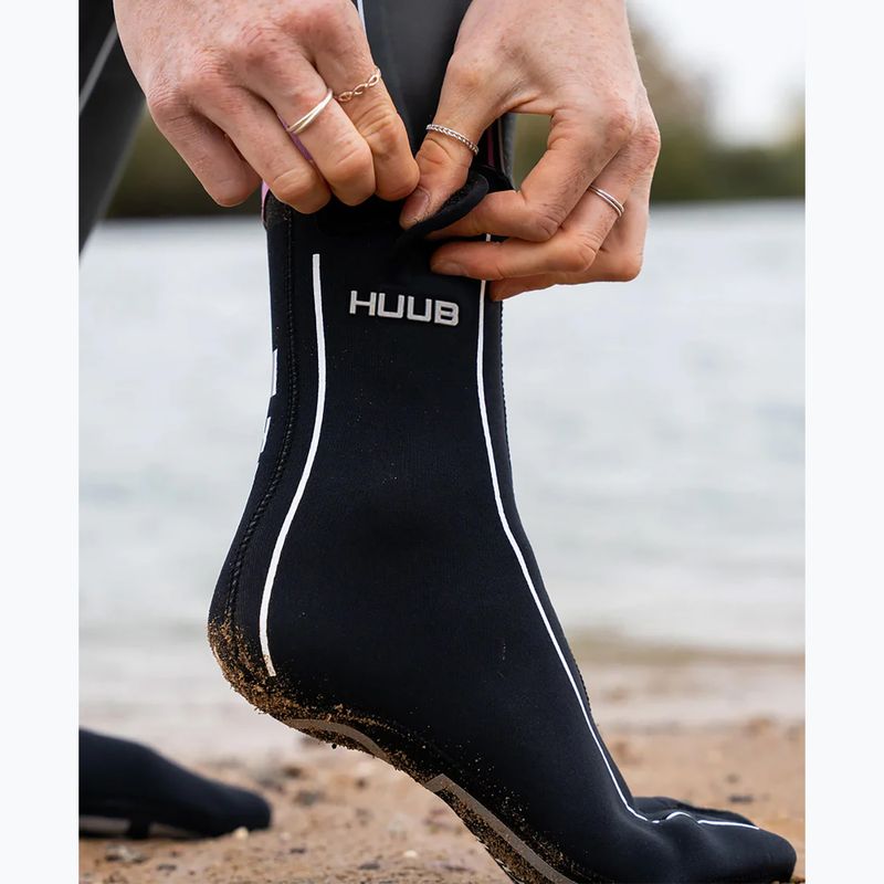 HUUB Calze da bagno in neoprene nero/grigio 10