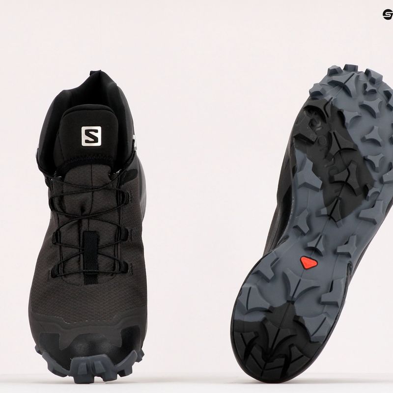 Salomon Cross Hike Mid GTX scarpe da trekking da uomo fantasma/nero/ebano 10
