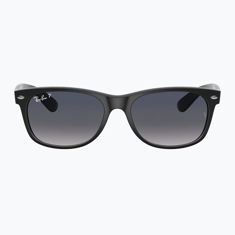 Occhiali da sole Ray-Ban New Wayfarer Classic black matte/blue gradient 2