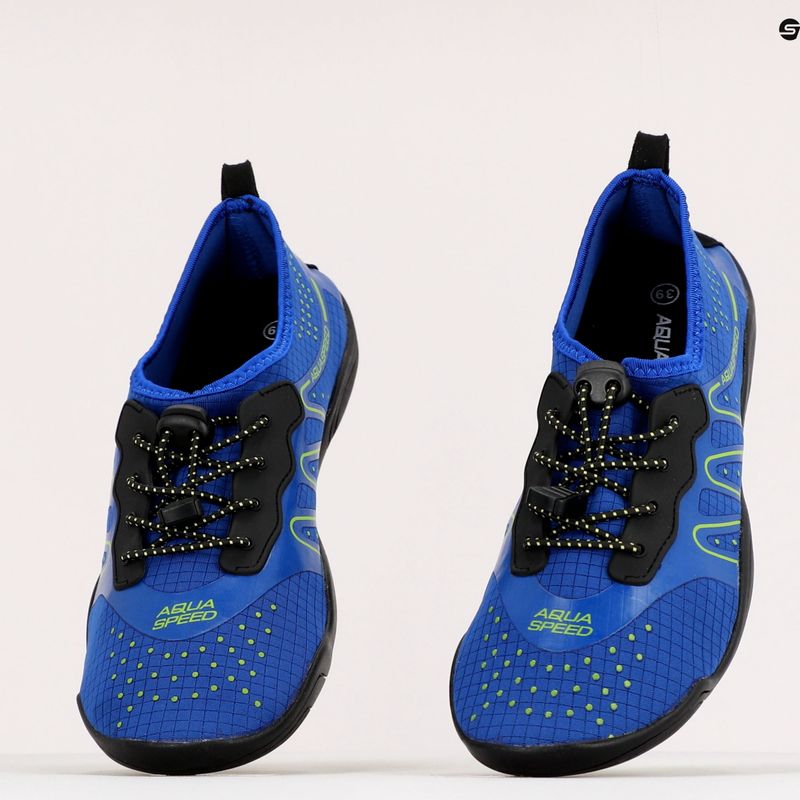 AQUA-SPEED Kameleo scarpe da acqua blu/gialle 11