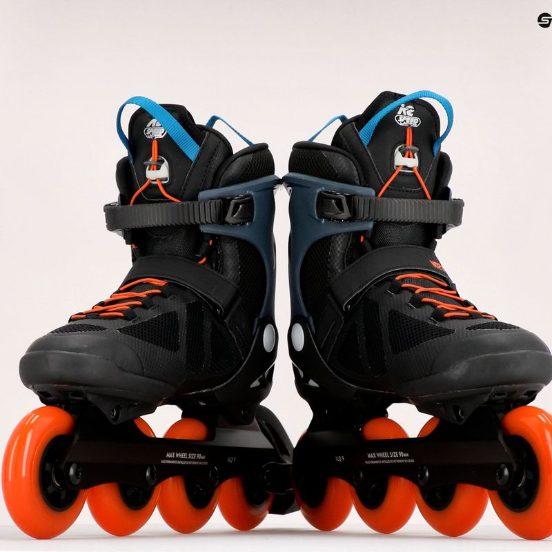 Pattini da uomo K2 Vo2 S 90 Pro nero/arancio 12