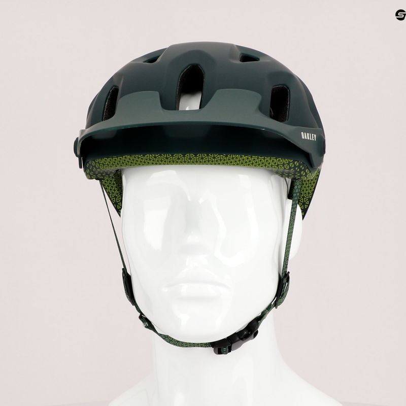 Casco da bici Oakley DRT5 Europe verde cacciatore/retina/grigio 9
