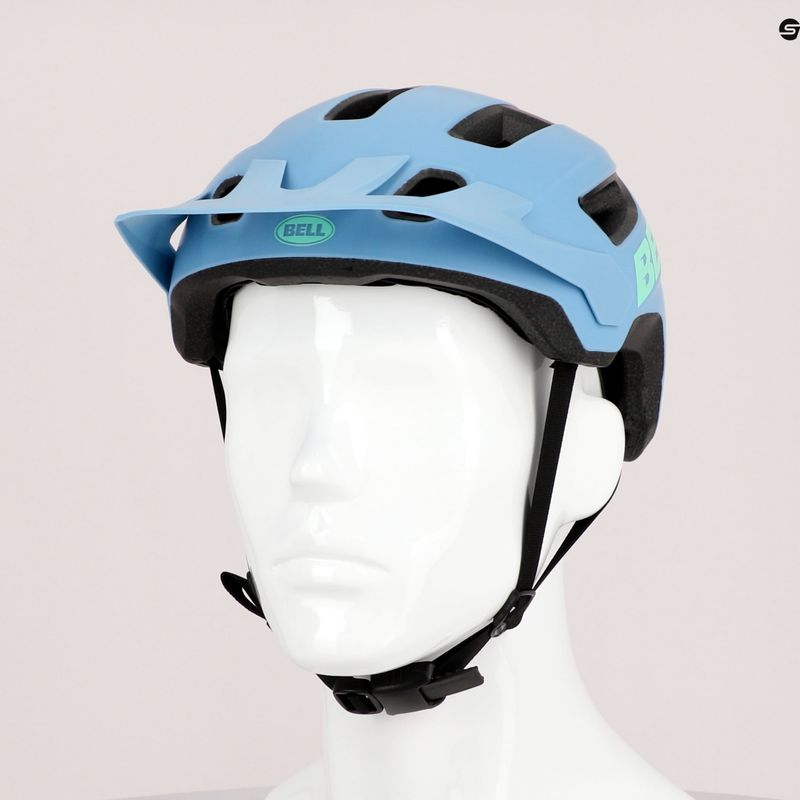 Casco da bicicletta Bell Nomad 2 blu chiaro opaco 9