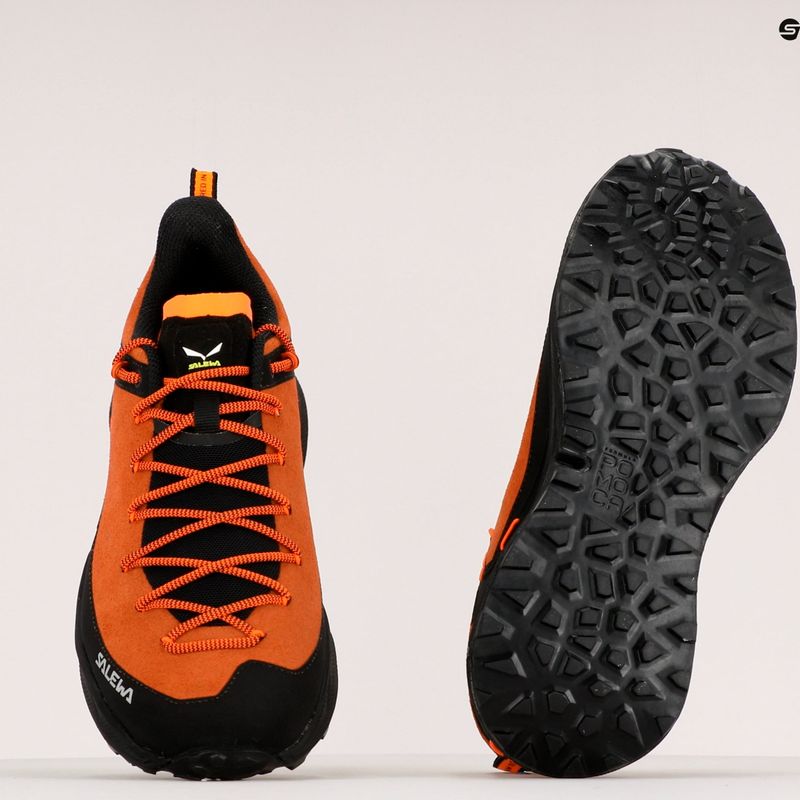 Salewa Dropline Leather scarpe da trekking da uomo autunno/nero 10